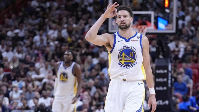 Golden State Warriors guard Klay Thompson 