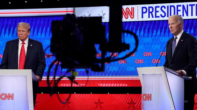 Donald Trump And Joe Biden Participate In First Presidential Debate 